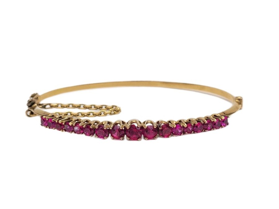 Joyas Joyas antiguas Sardinero | Pulsera Rubis