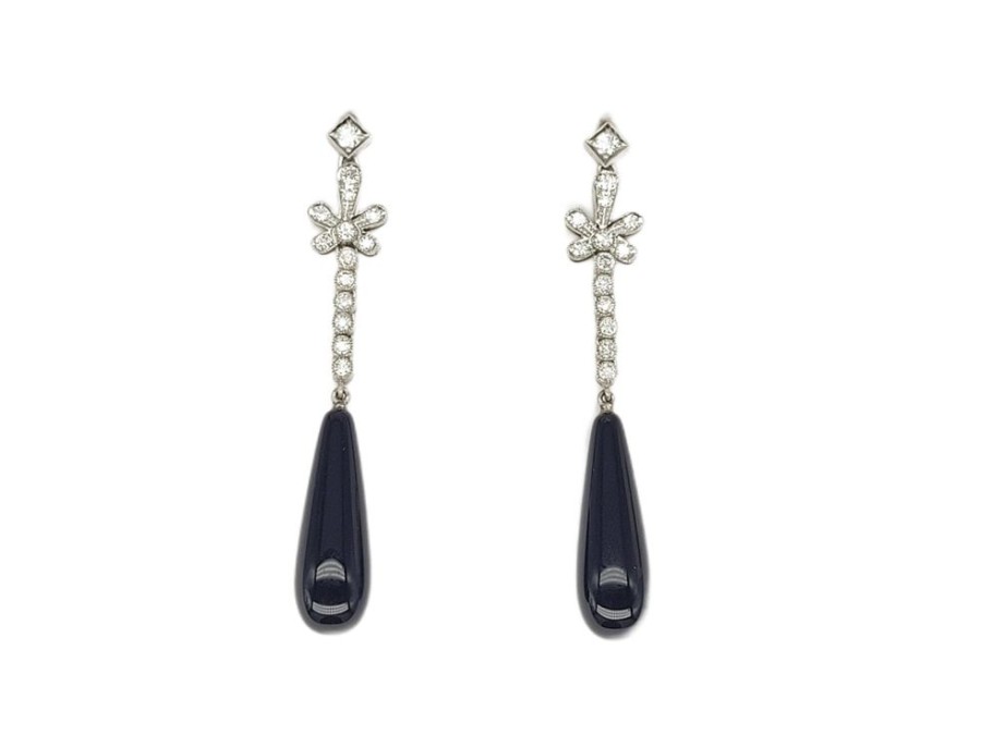 Joyas Joyas antiguas Sardinero | Pendientes Onix