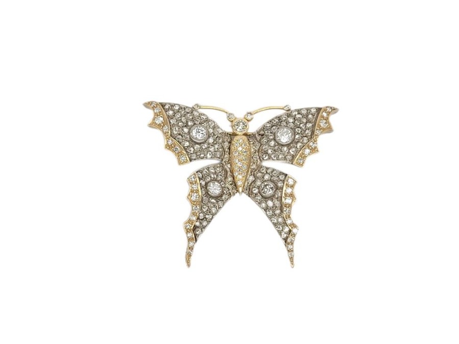 Joyas Joyas antiguas Sardinero | Broche Mariposa