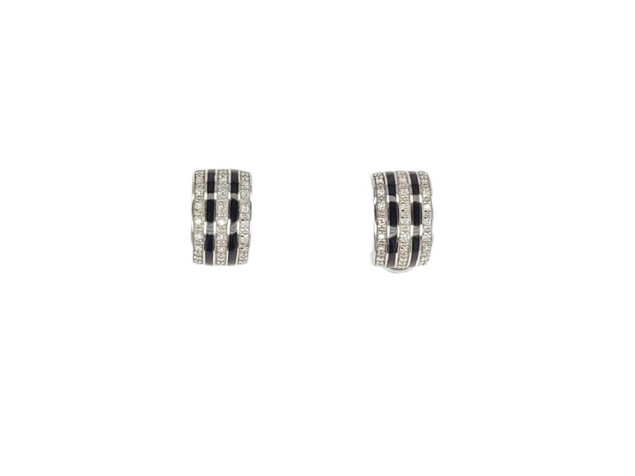 Joyas Joyas antiguas Sardinero | Pendientes Esmalte