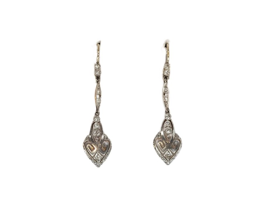 Joyas Joyas antiguas Sardinero | Pendientes Art Deco